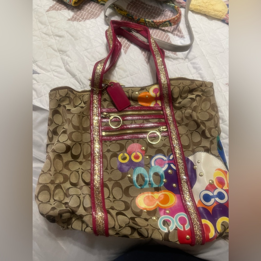 2010 era Coach Poppy Tote